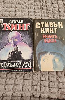 Книга Сейлъмс Лот, Живата факла-2 книги