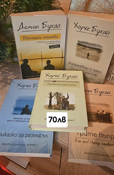 Погледни Отново Пътят на щастието   Трите въпроса ( Кой съм? Накъде отивам? С кого? )  Приказки за размисъл   Разказвай с мен  Погледни отново - Демиан Букай