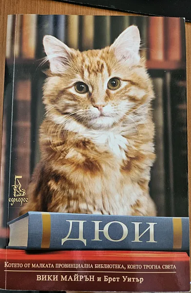 Книга Дюи, котето от малката провинциална библиотека
