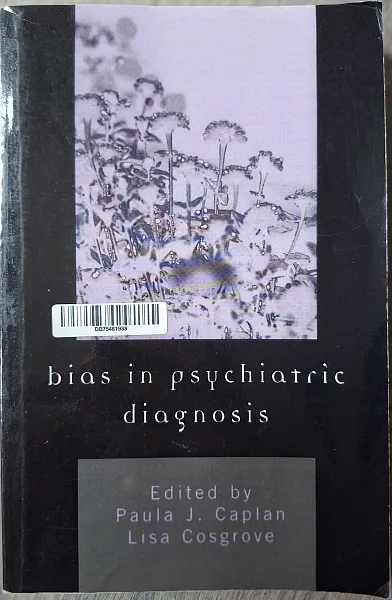 Книга Bias in Psychiatric Diagnosis