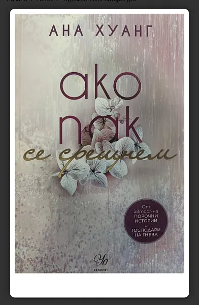 Книга Ако пак се срещнем