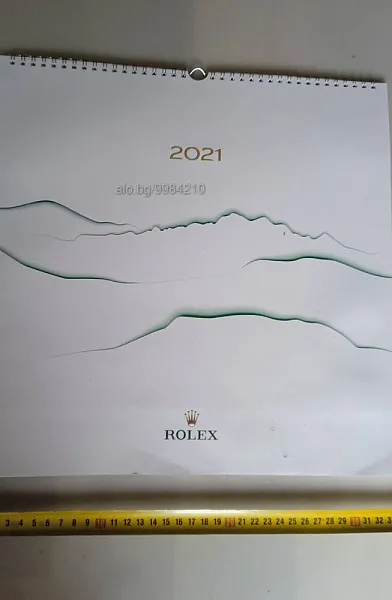 Книга Календар 2021 г. 34*34 см Rolex