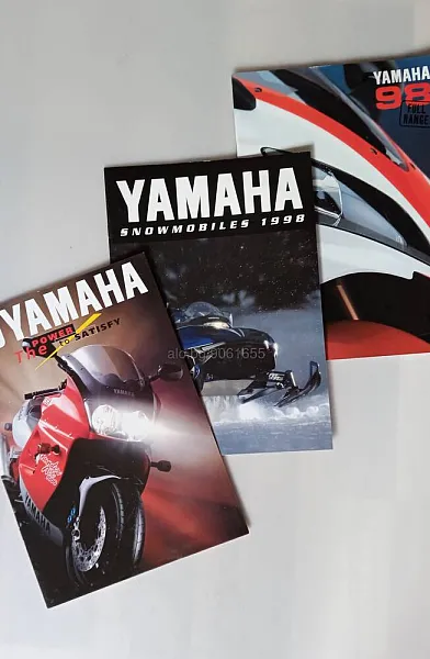 Книга YAMAHA 1996, 1998, 1998