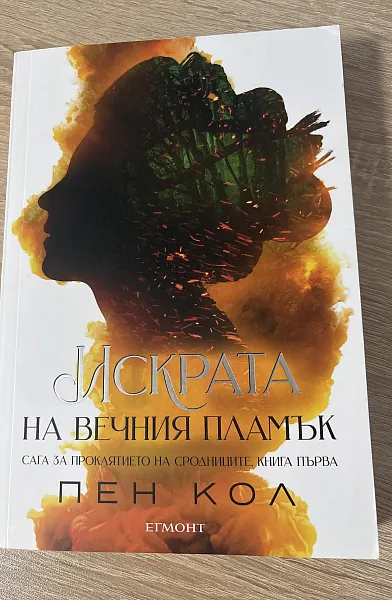 Книга Искрата на вечния пламък