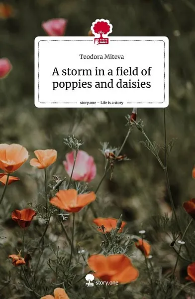 Книга A storm in a field of poppies and daisies
