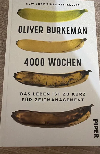 Книга 4000 wochen