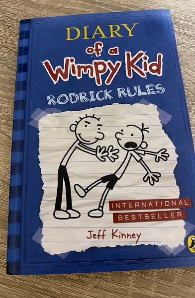 Книга Diary of a wimpy kid Rodrick rules