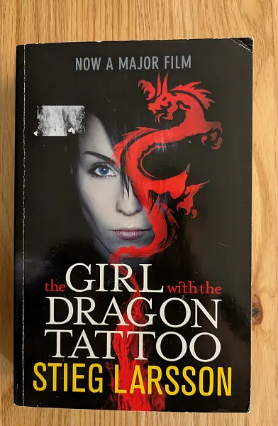 Книга The girl with the dragon tatoo